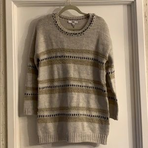 Striped sweater dress striped tunic sweater